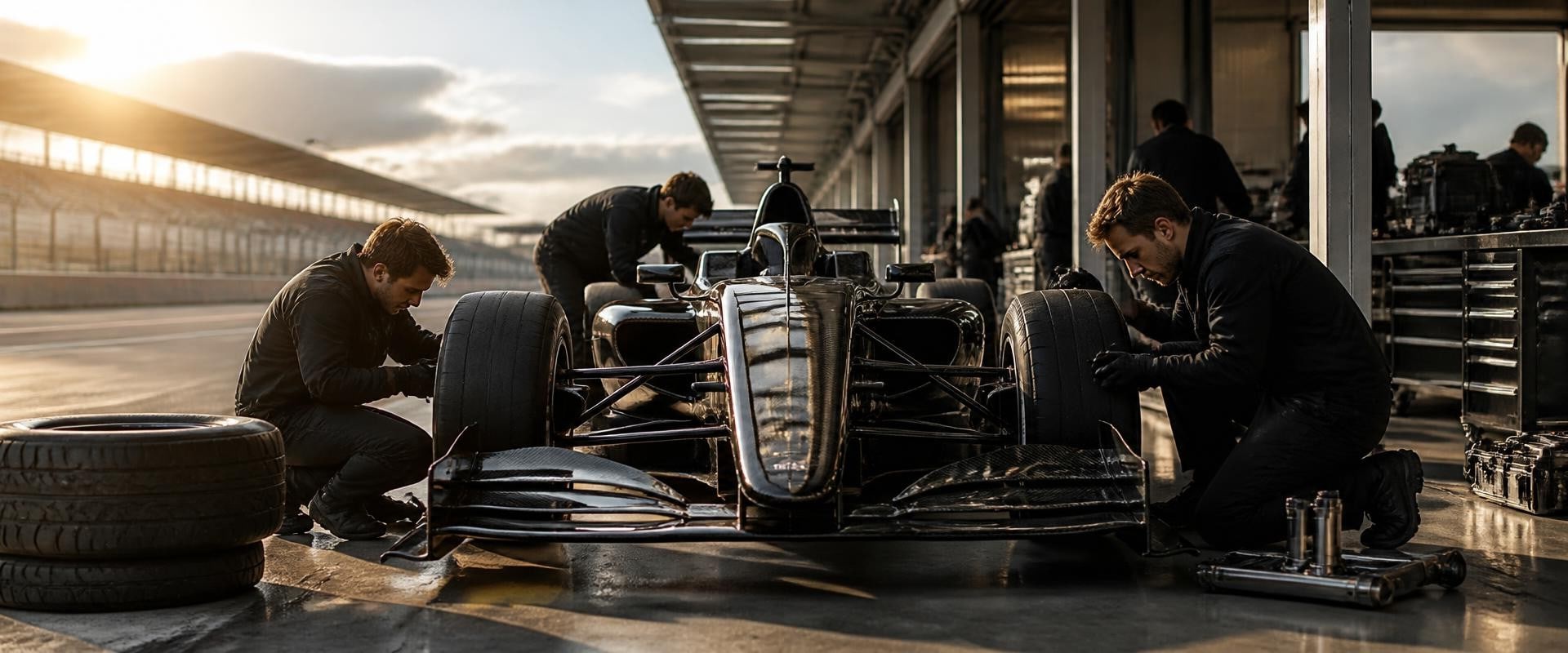 Behind the Scenes of Motorsport Events and Race Car Preparation